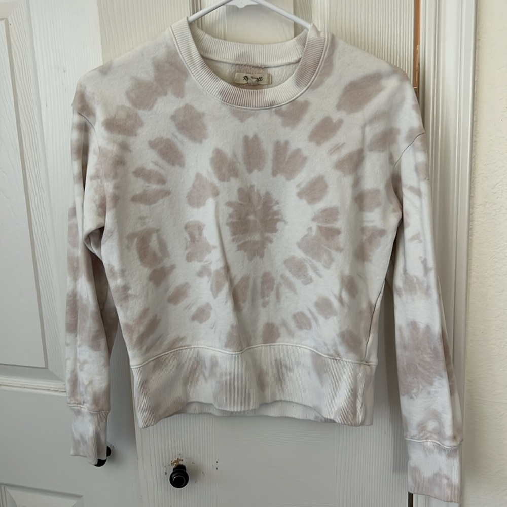 Madewell tie dye sweatshirt
